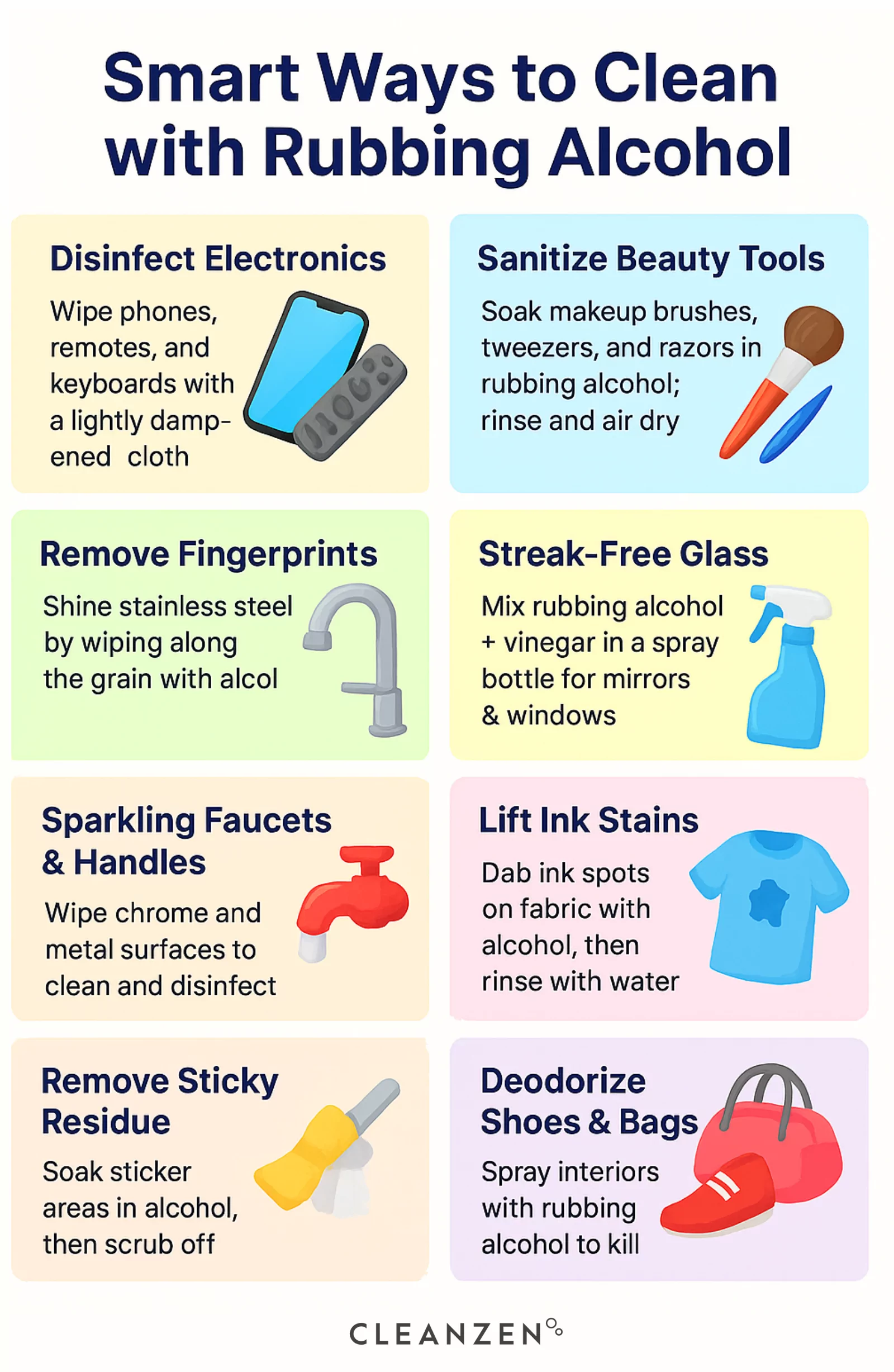 rubbing alcohol soaking makeup brushes