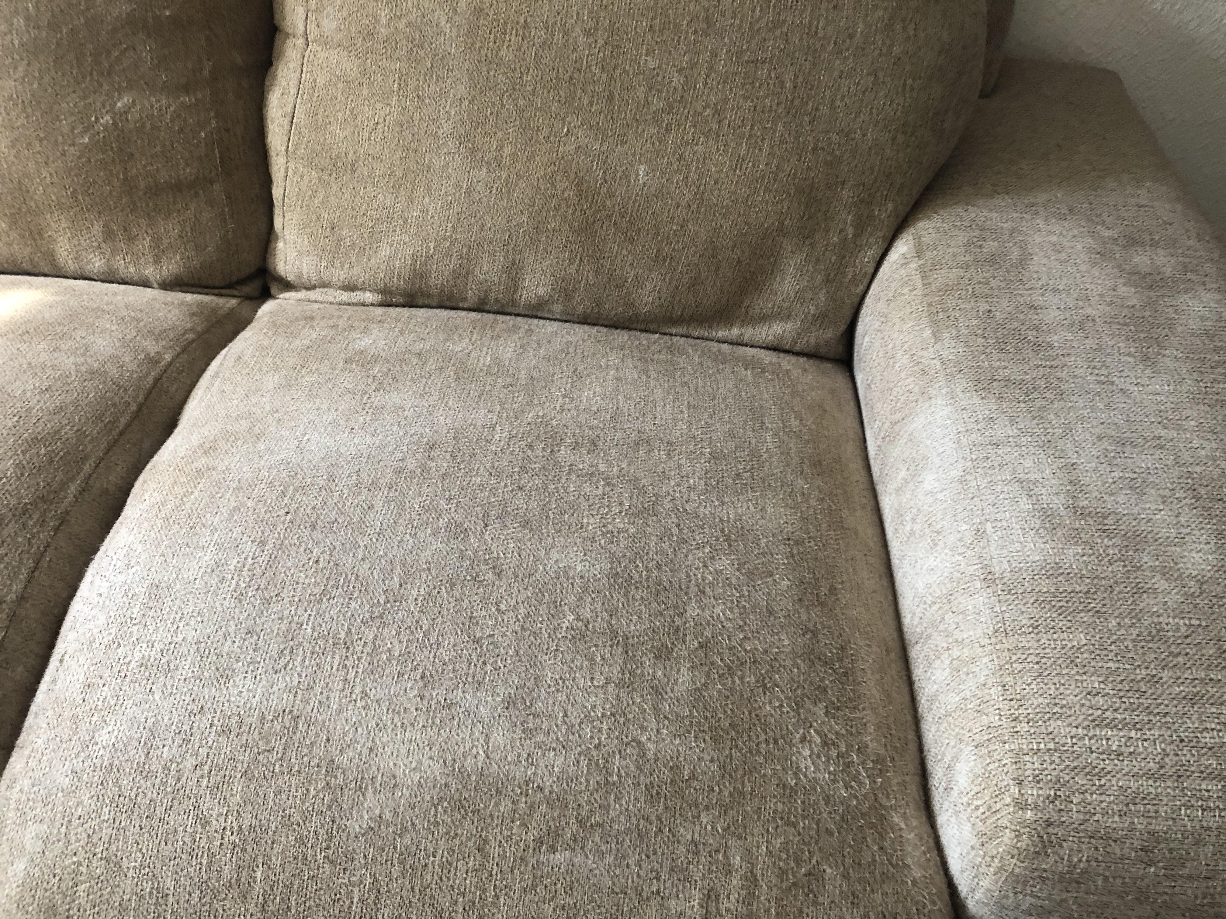 baking soda paste on stained upholstery