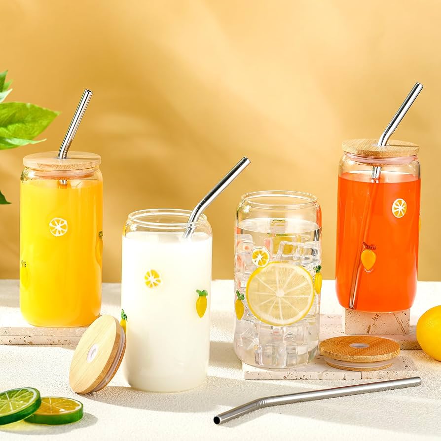 lemon juice glass cleaning
