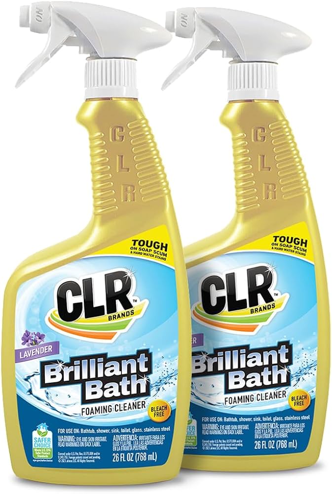 clr cleaner glass application
