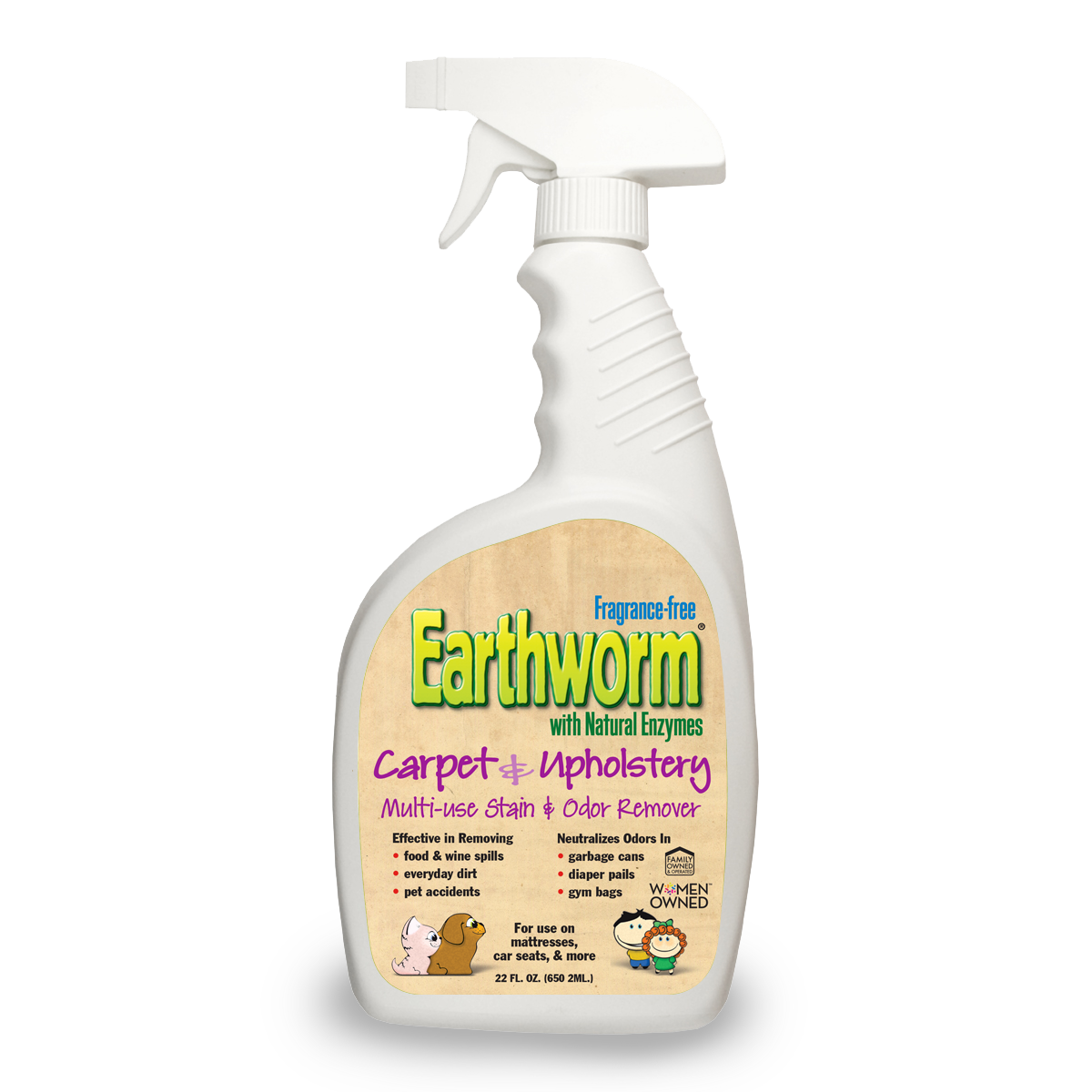 enzyme carpet cleaner bottle