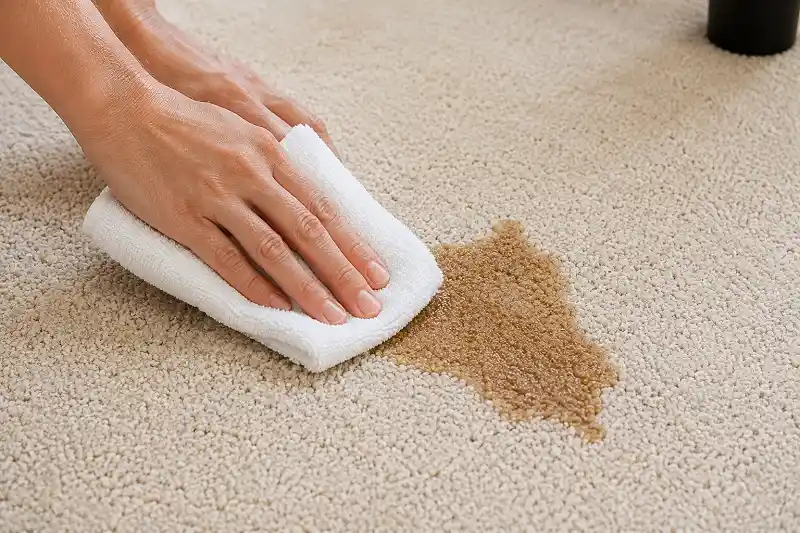 club soda carpet blot