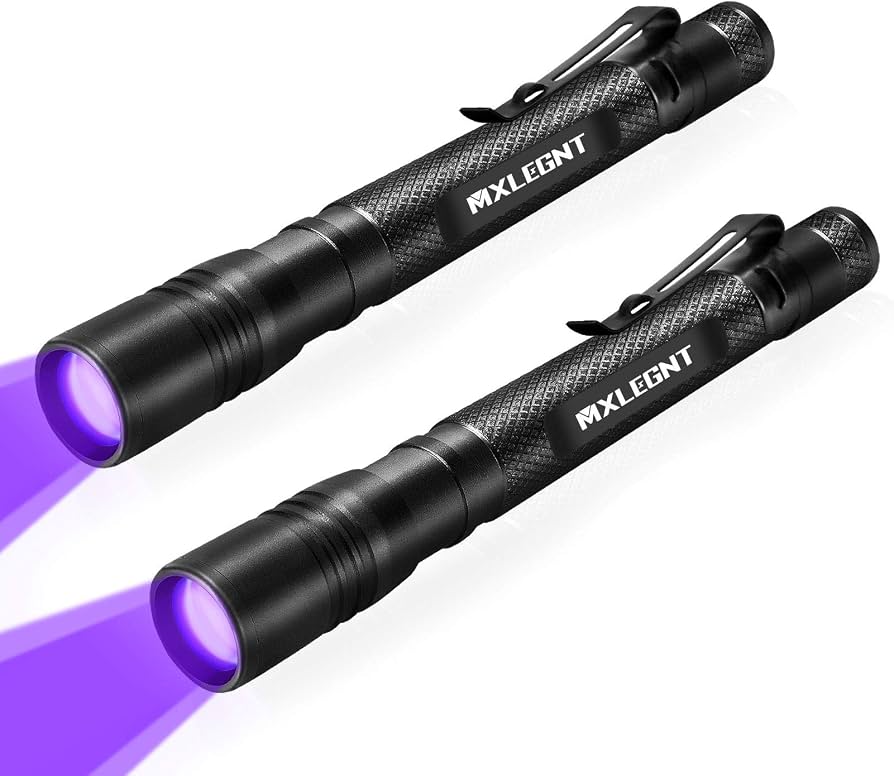 black light carpet inspection