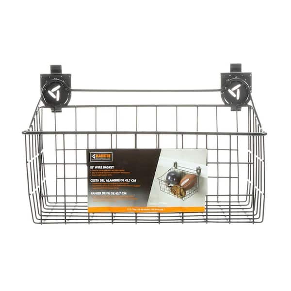 hanging wire baskets garage organization