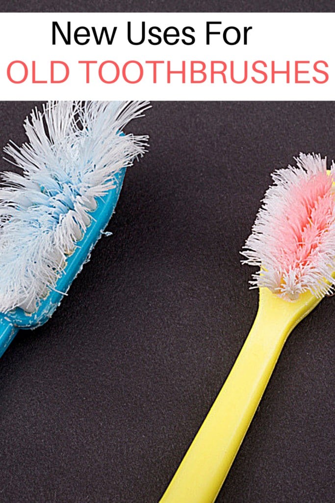 toothbrush scrubbing white sneaker soles uses old toothbrushes