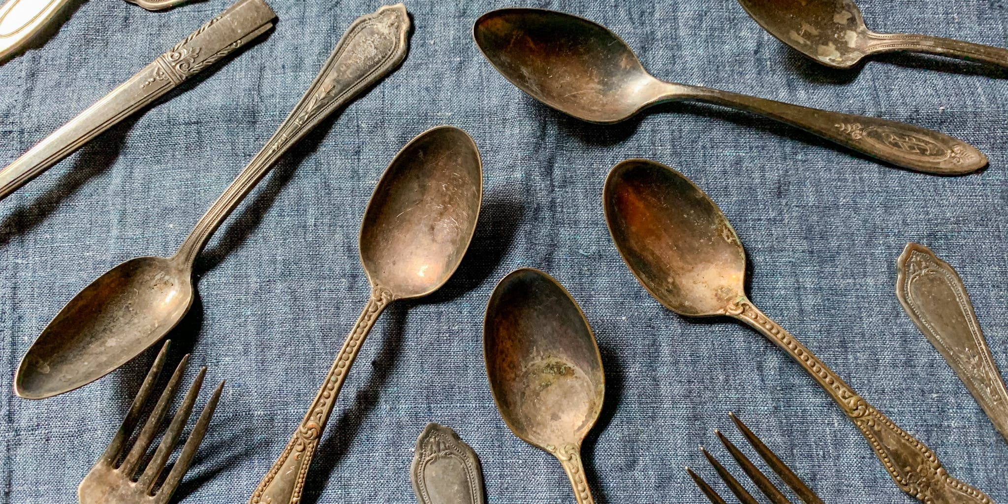 toothbrush polishing silver fork tines uses old toothbrushes