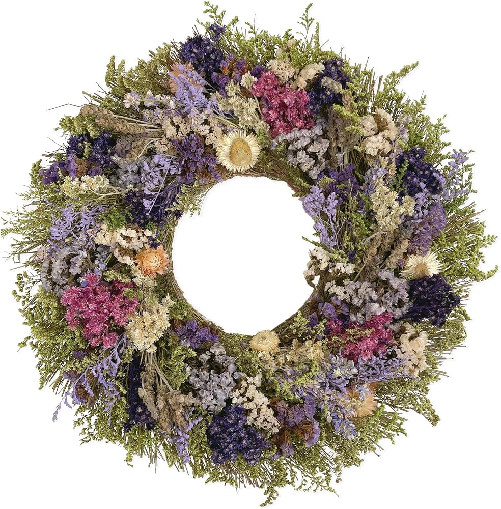 dried citrus winter wreath