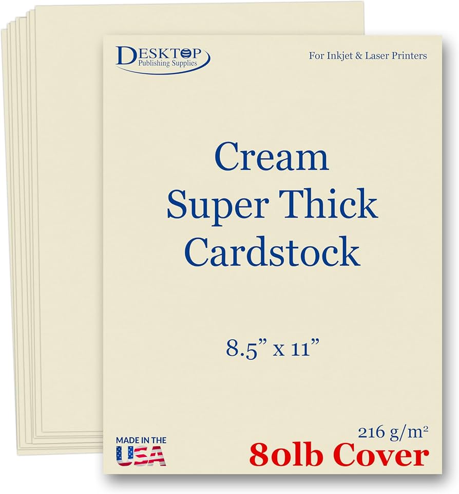 heavyweight cardstock greeting card