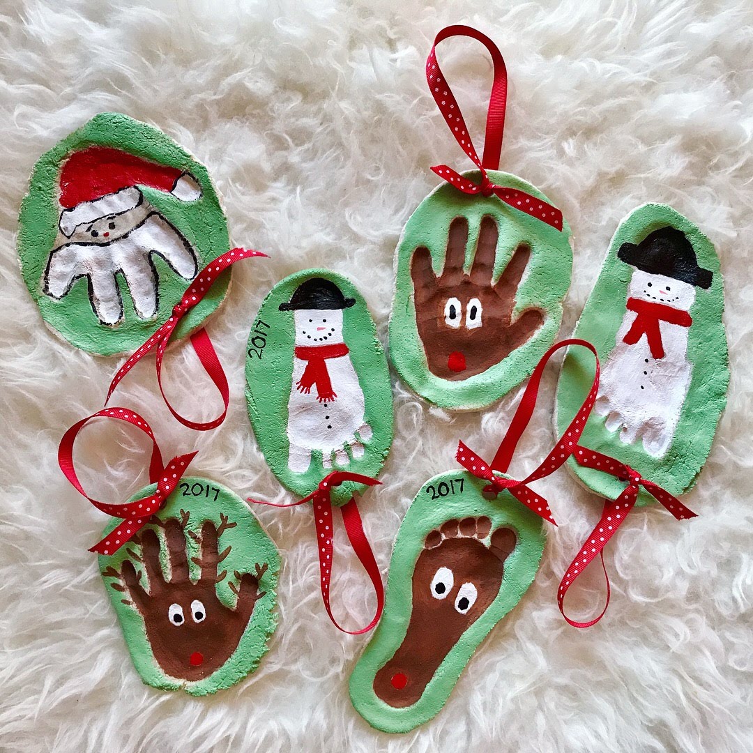 salt dough christmas ornaments