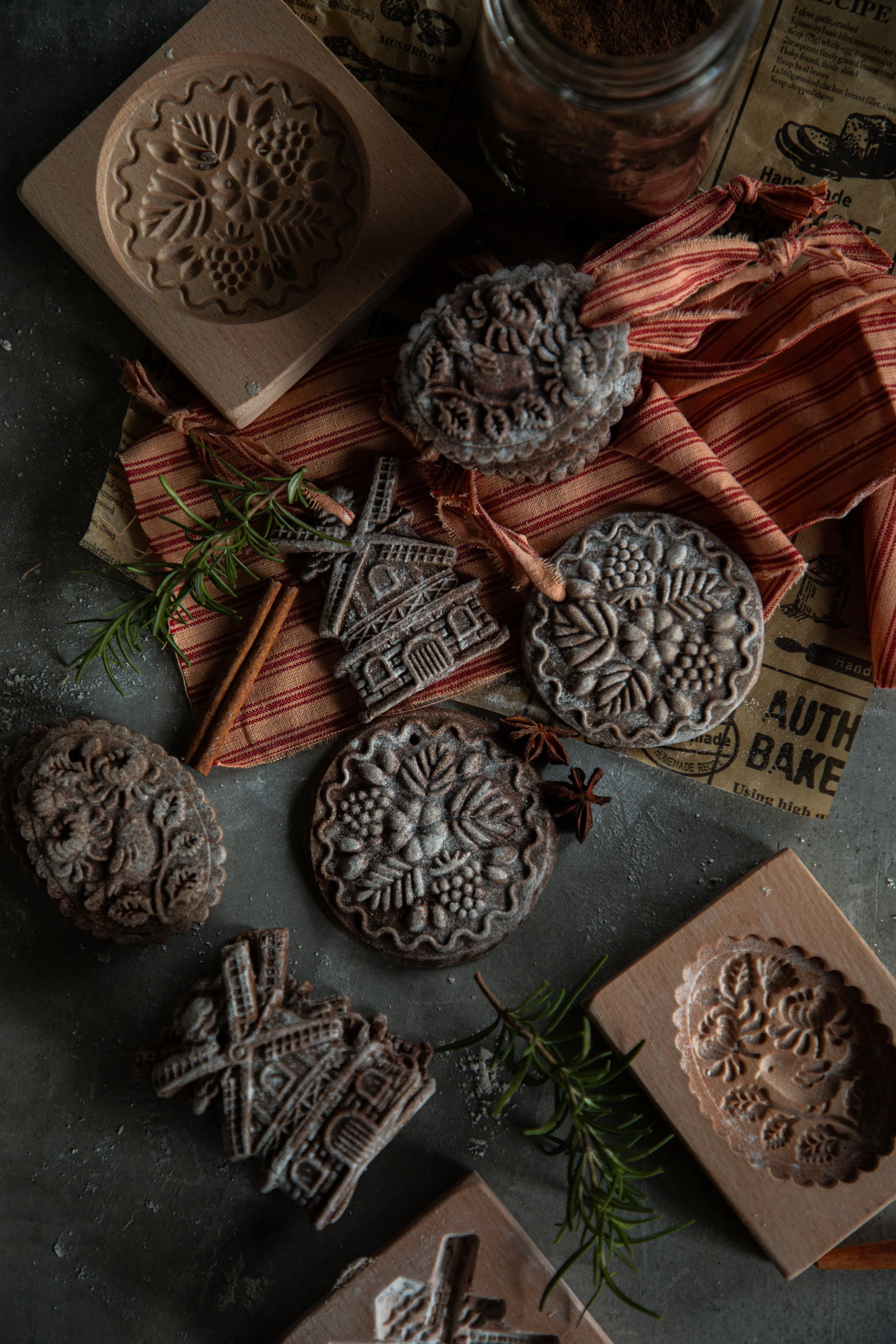 fruit salt dough ornaments