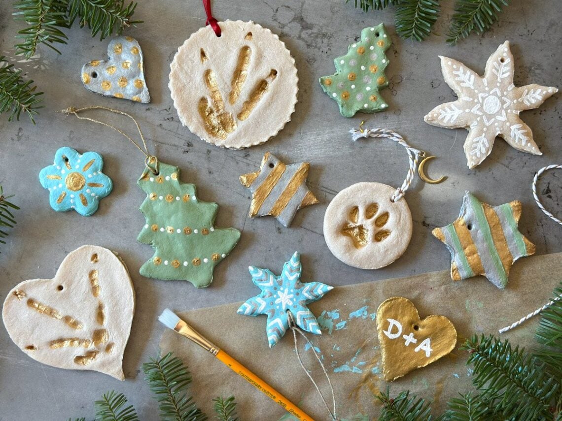 food shaped salt dough ornaments