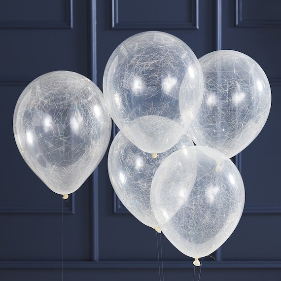 confetti balloon cluster new years eve