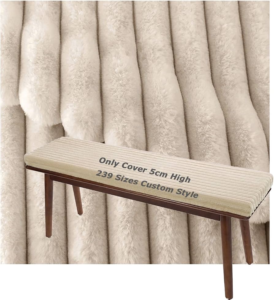 outdoor bench with cushions winter