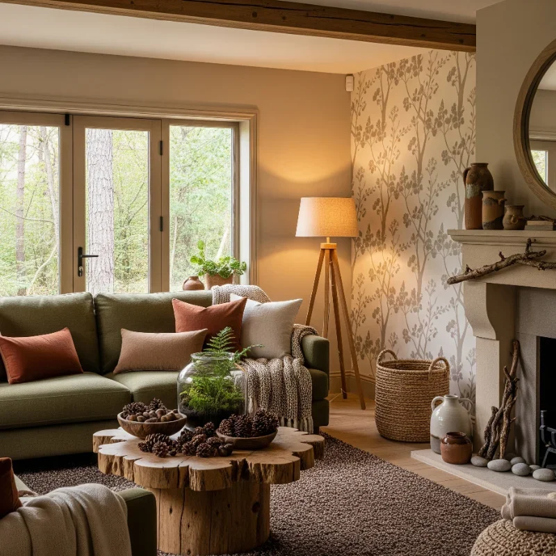 natural scent elements winter living room