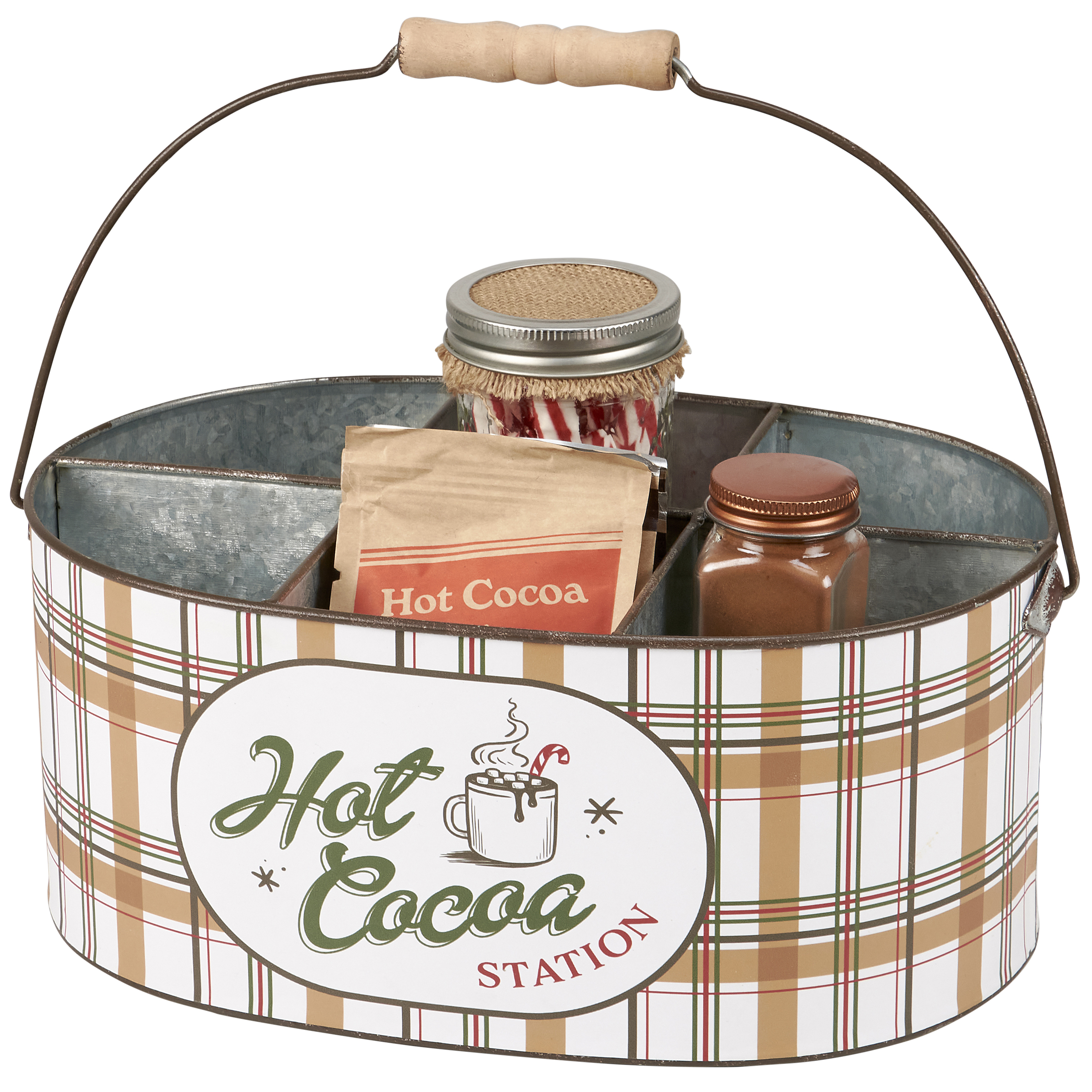 tin can hot cocoa station