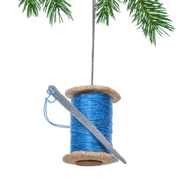 felt ornament thread