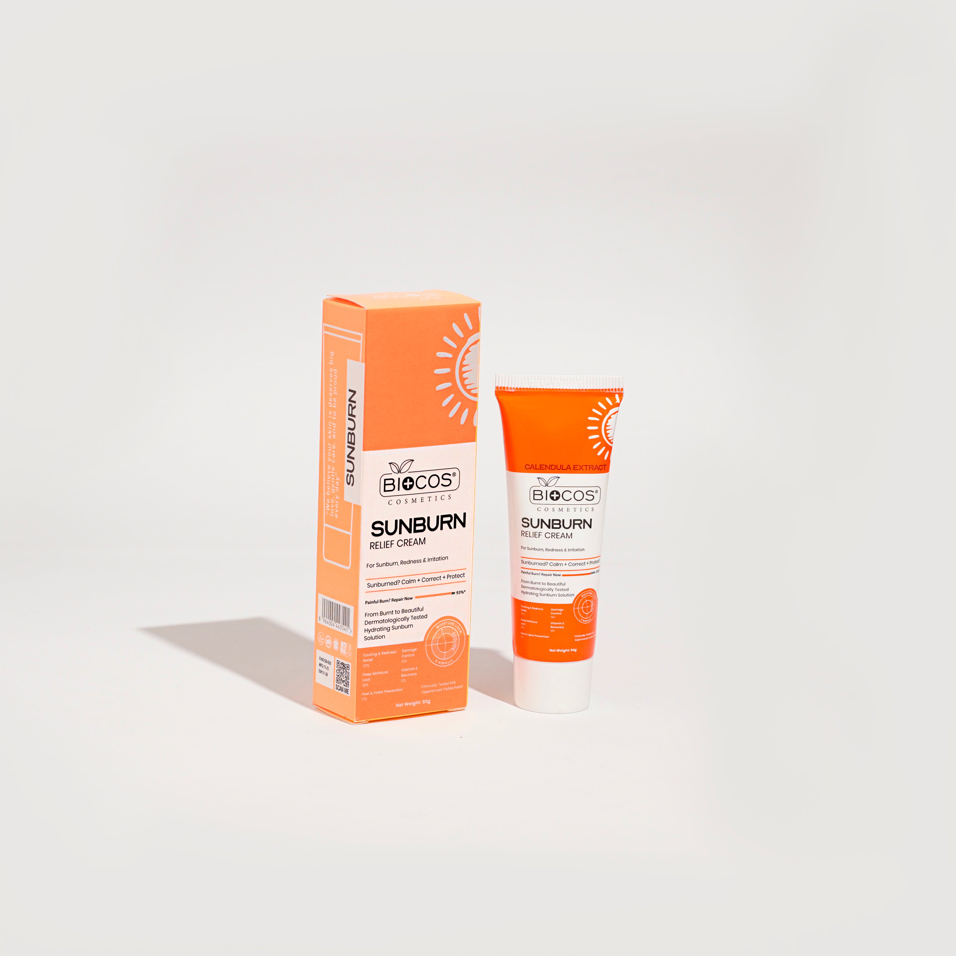 sunburn relief cream