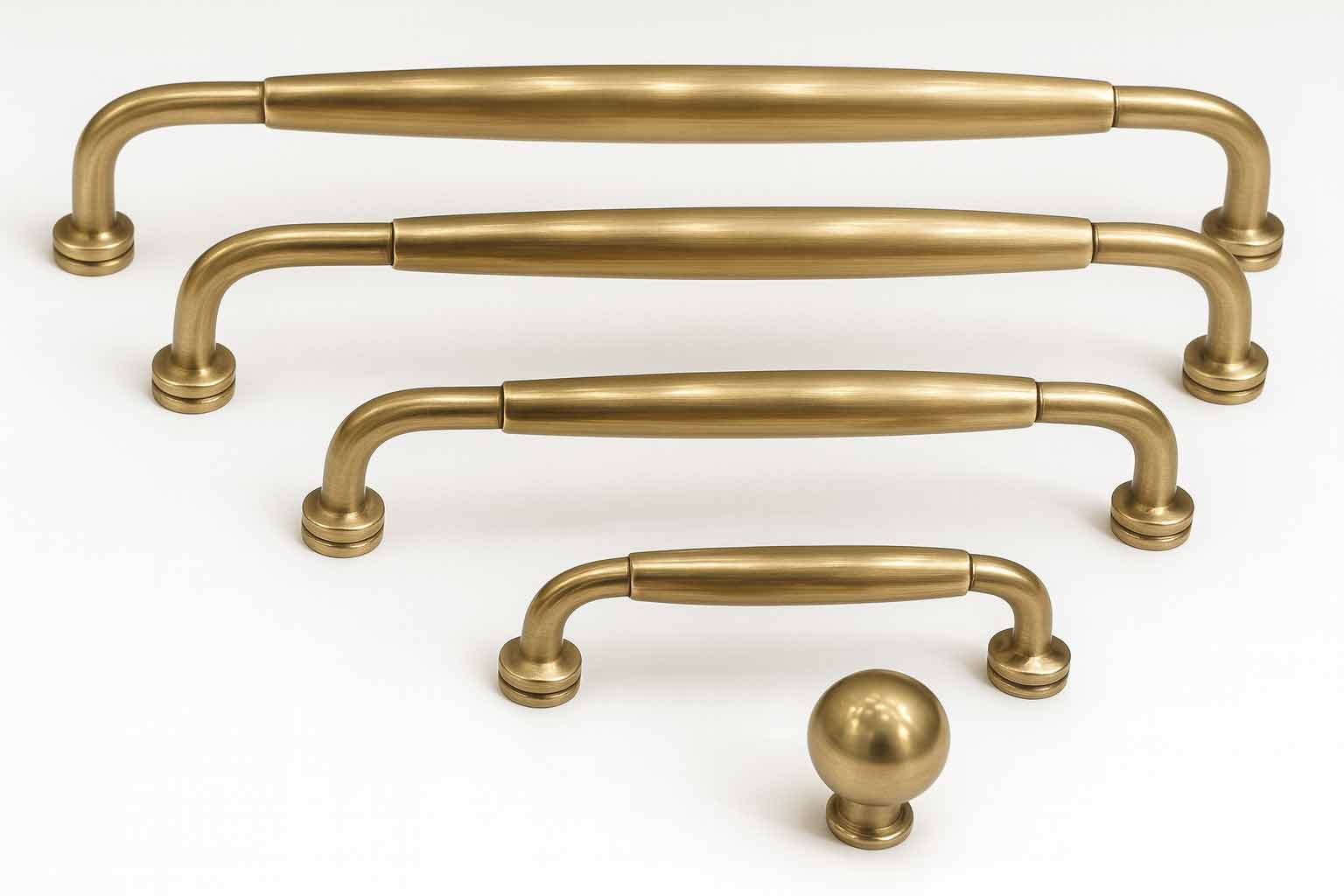 brass cabinet handles