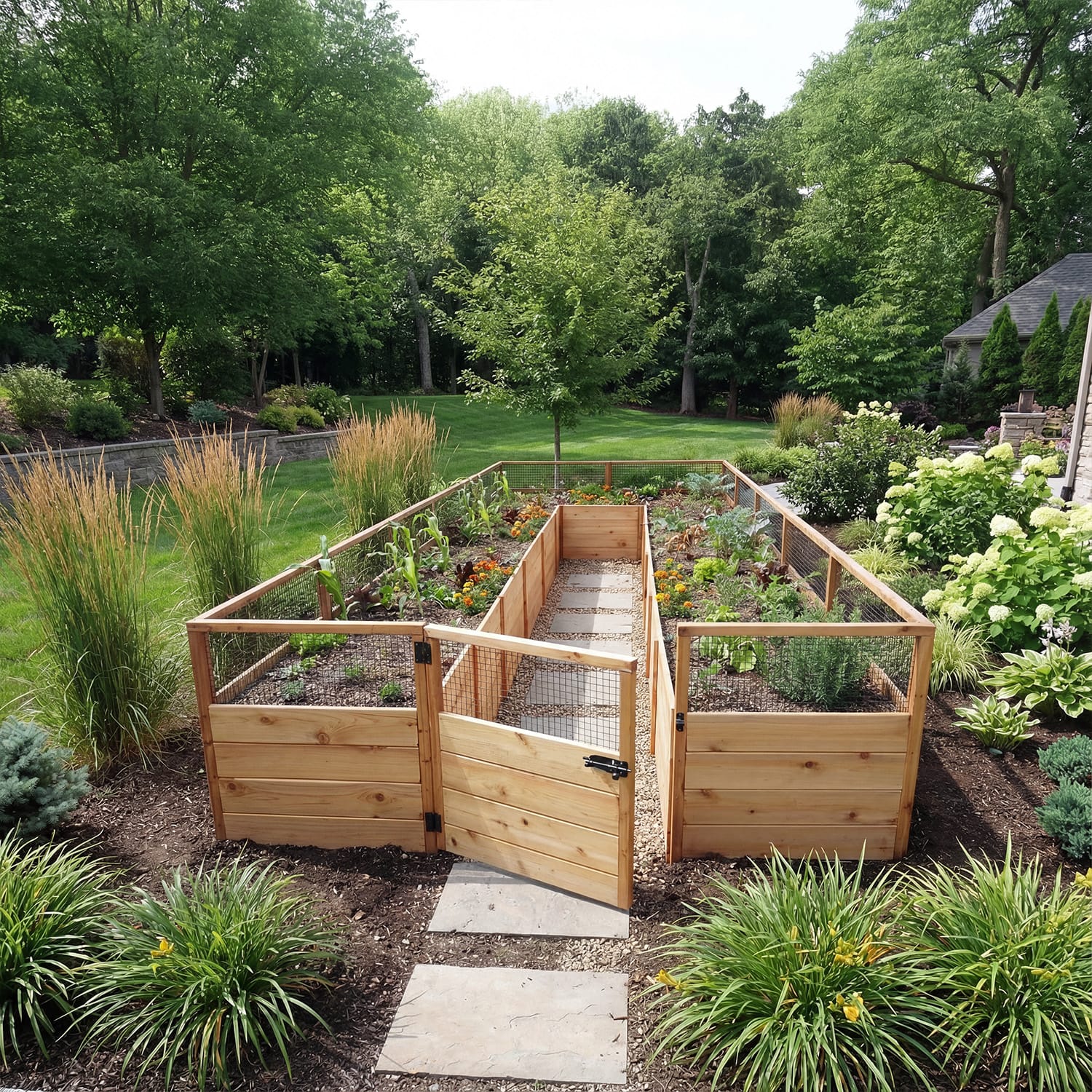raised bed garden