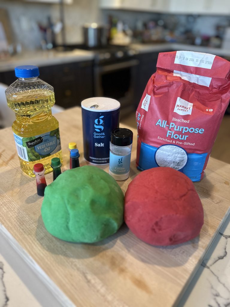 homemade playdough
