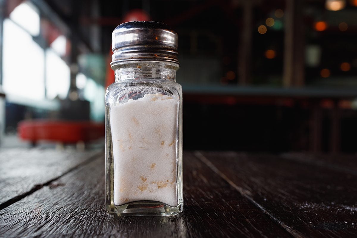 salt shaker rice