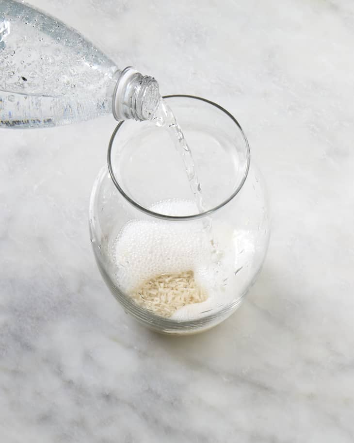 rice vase cleaning