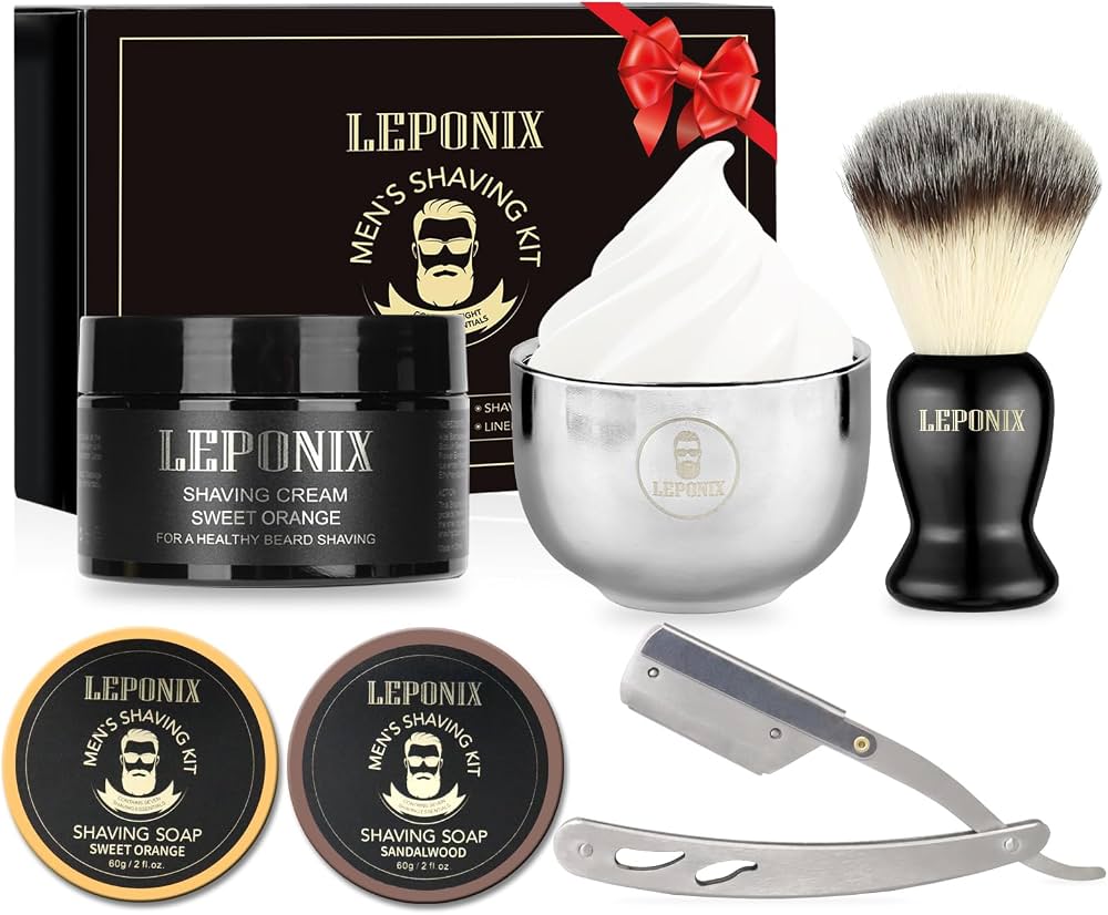 hand razor and shaving cream
