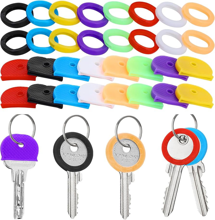 color coded house keys