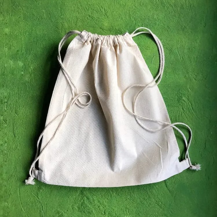 fabric drawstring pouch