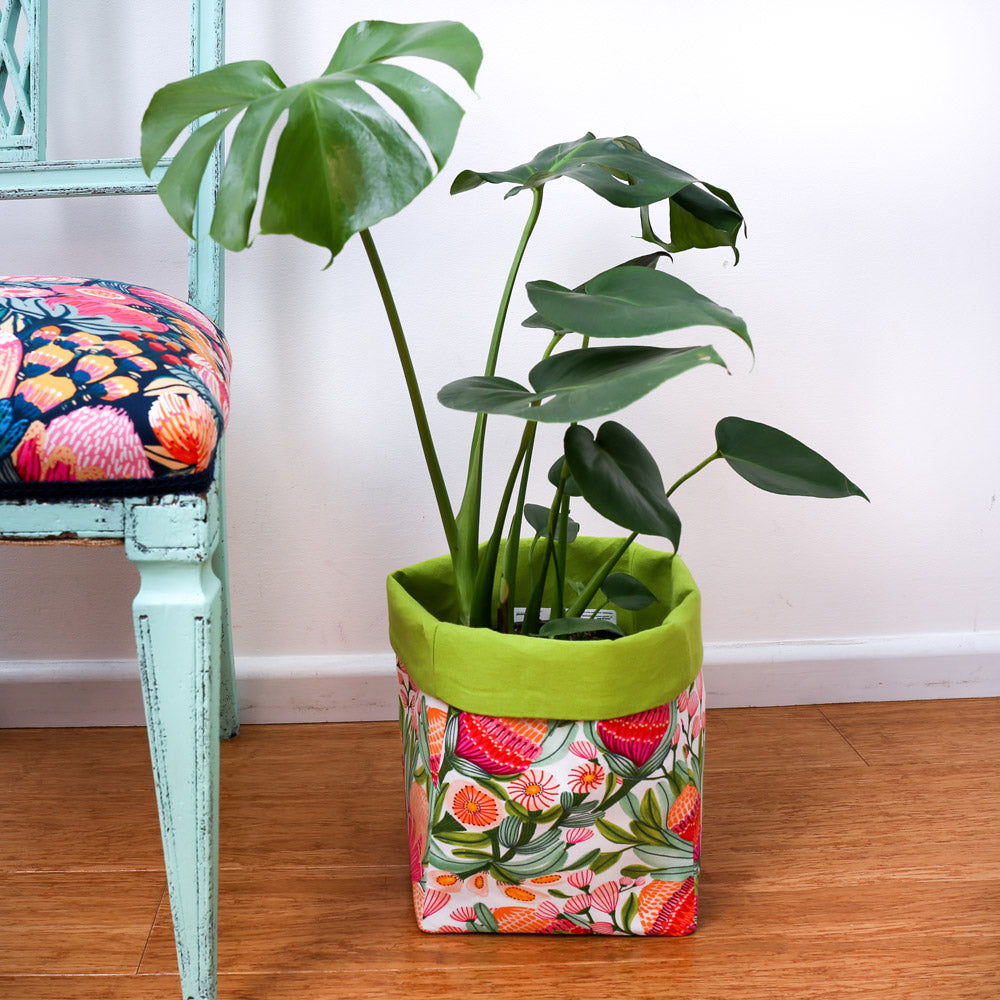 fabric plant pot cover