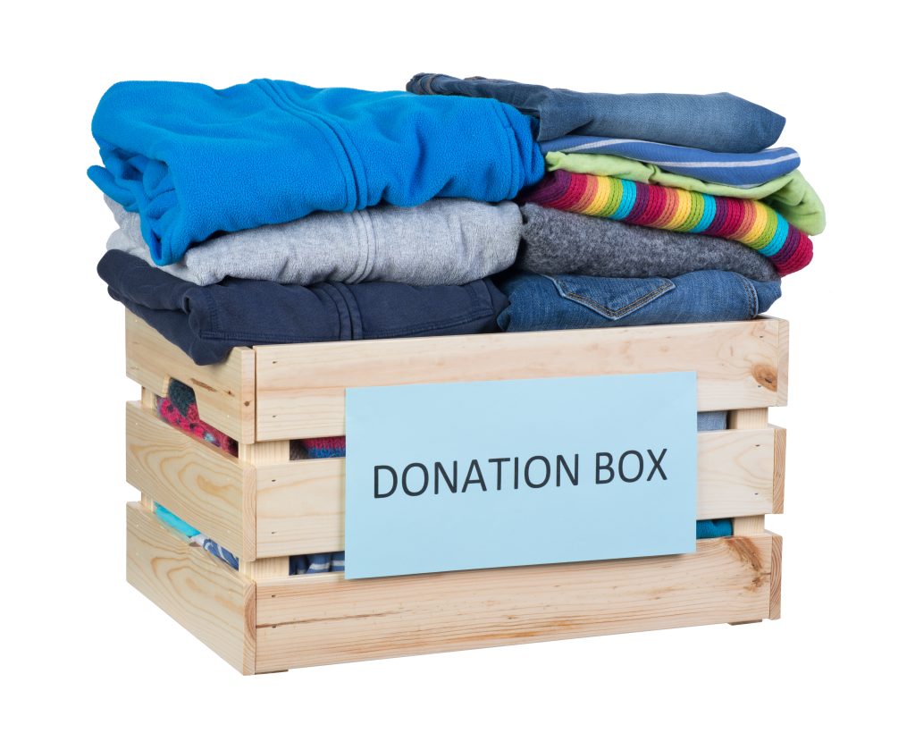 towel donation box