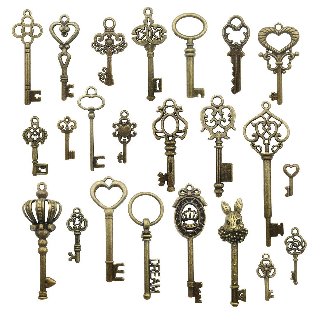 vintage skeleton keys collection