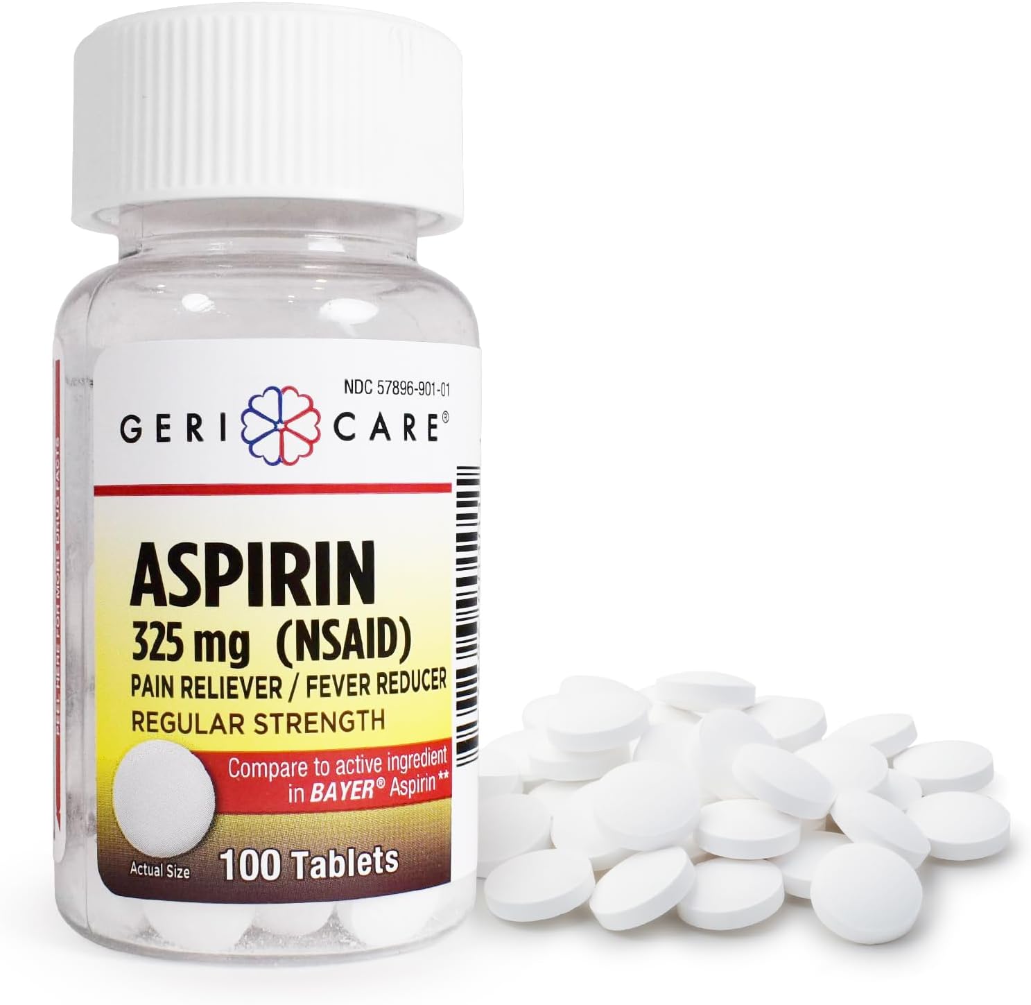 aspirin tablets white