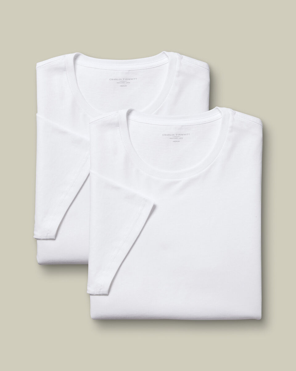 folded white undershirt