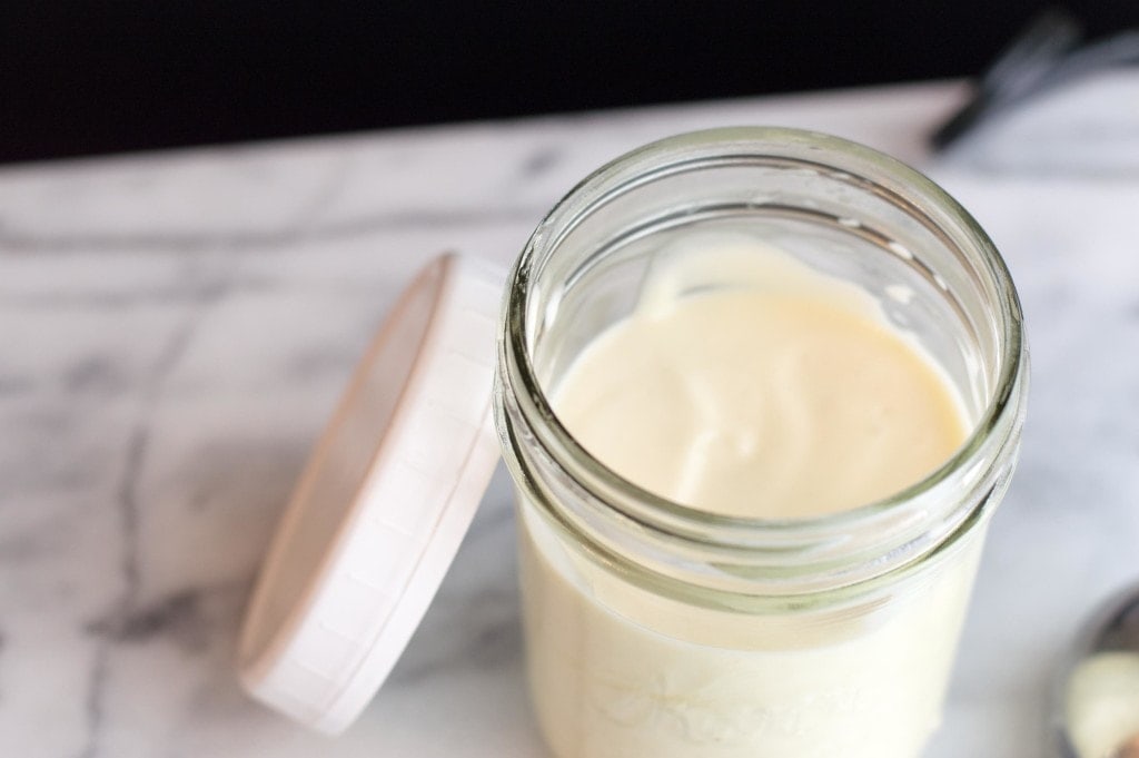mason jar mayonnaise