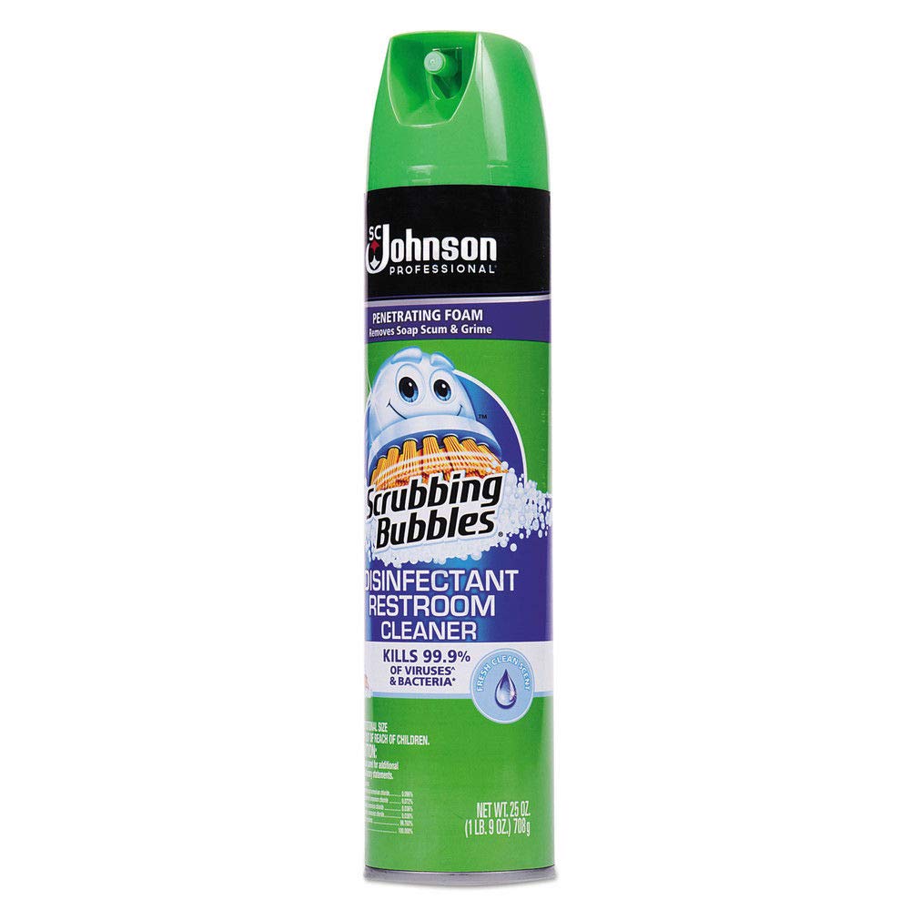 scrubbing bubbles can