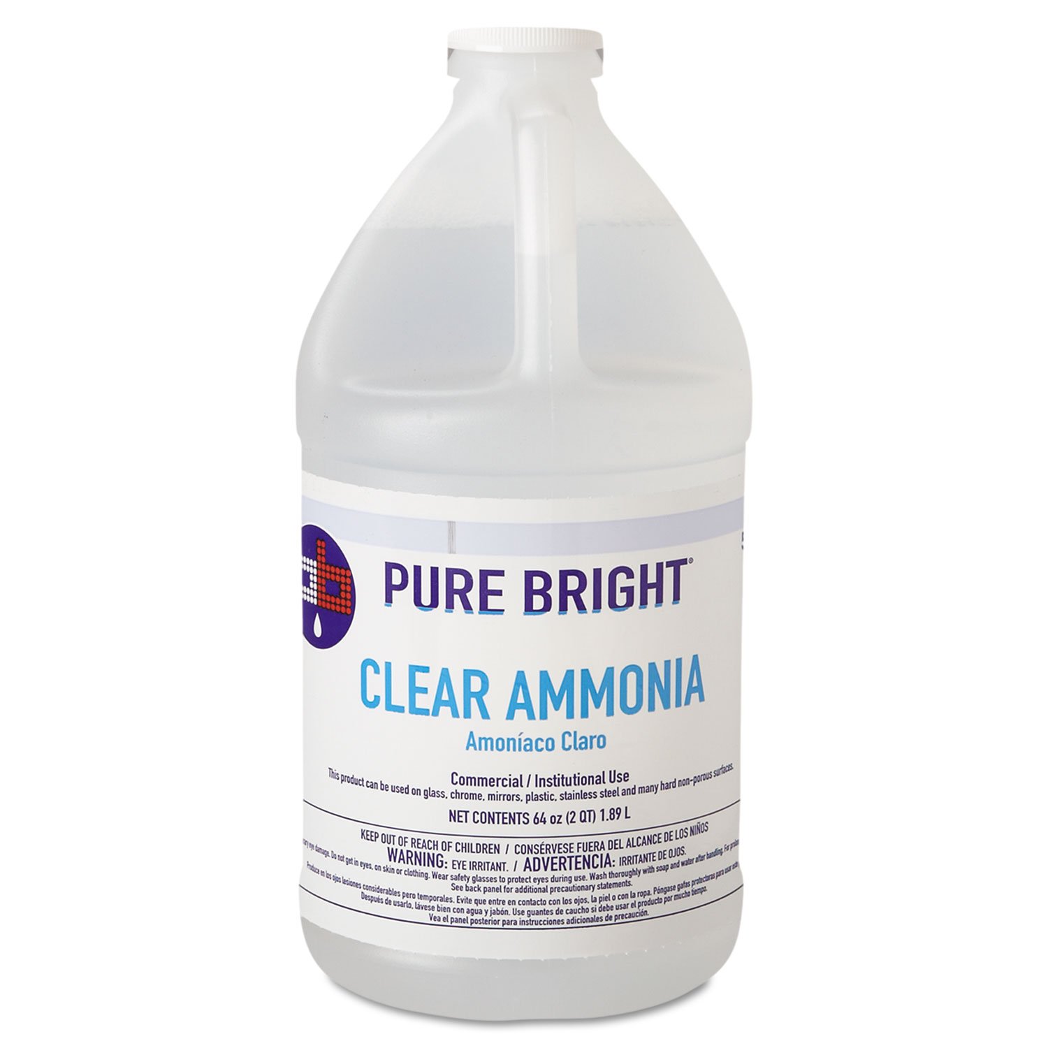clear ammonia bottle