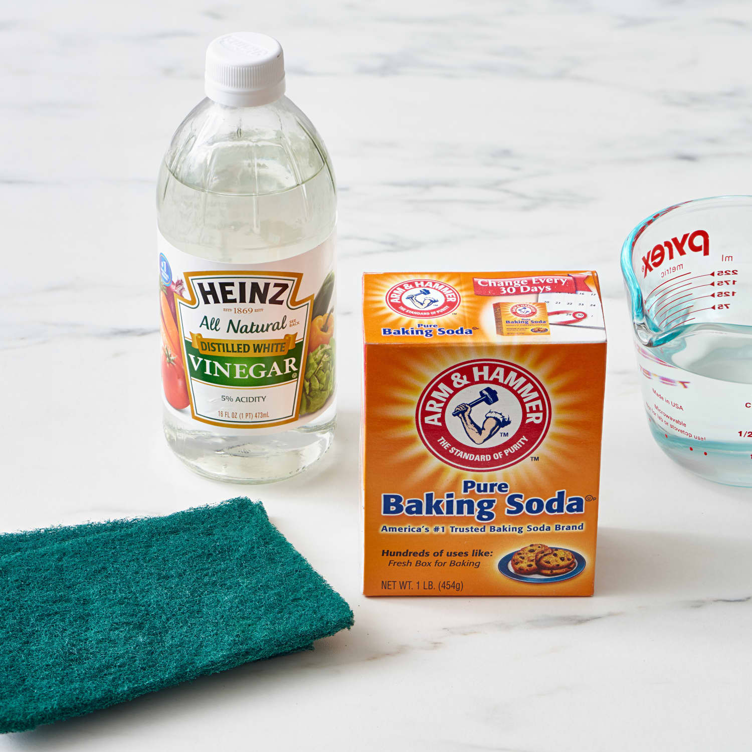 baking soda and vinegar