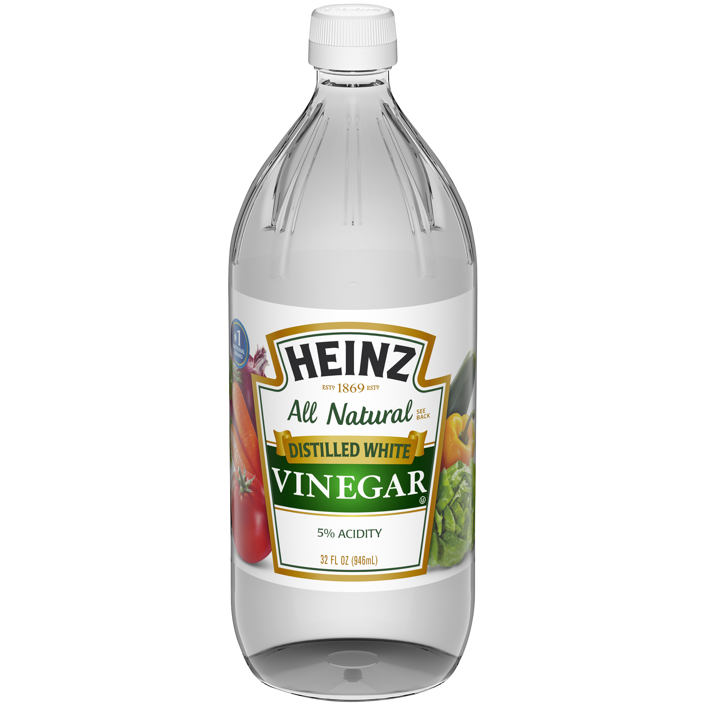 white vinegar bottle