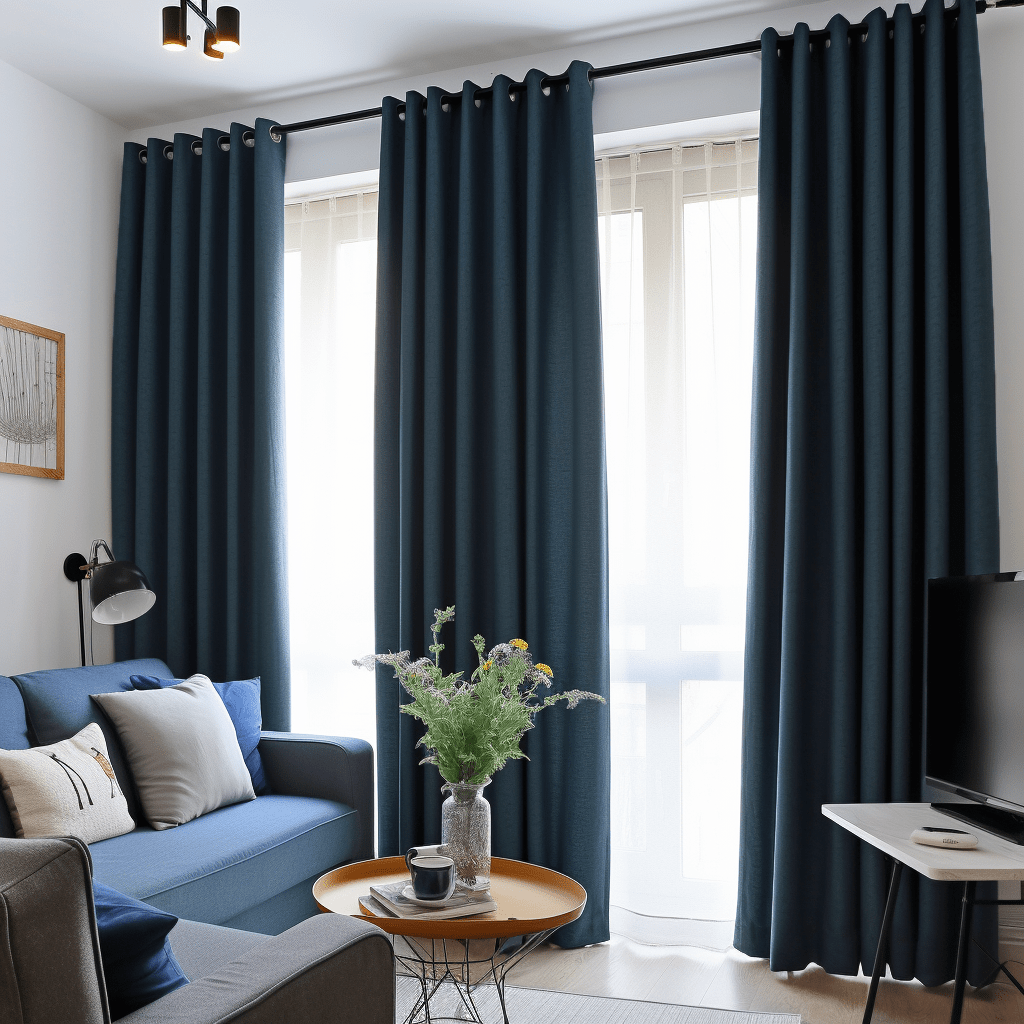 thermal curtain panel