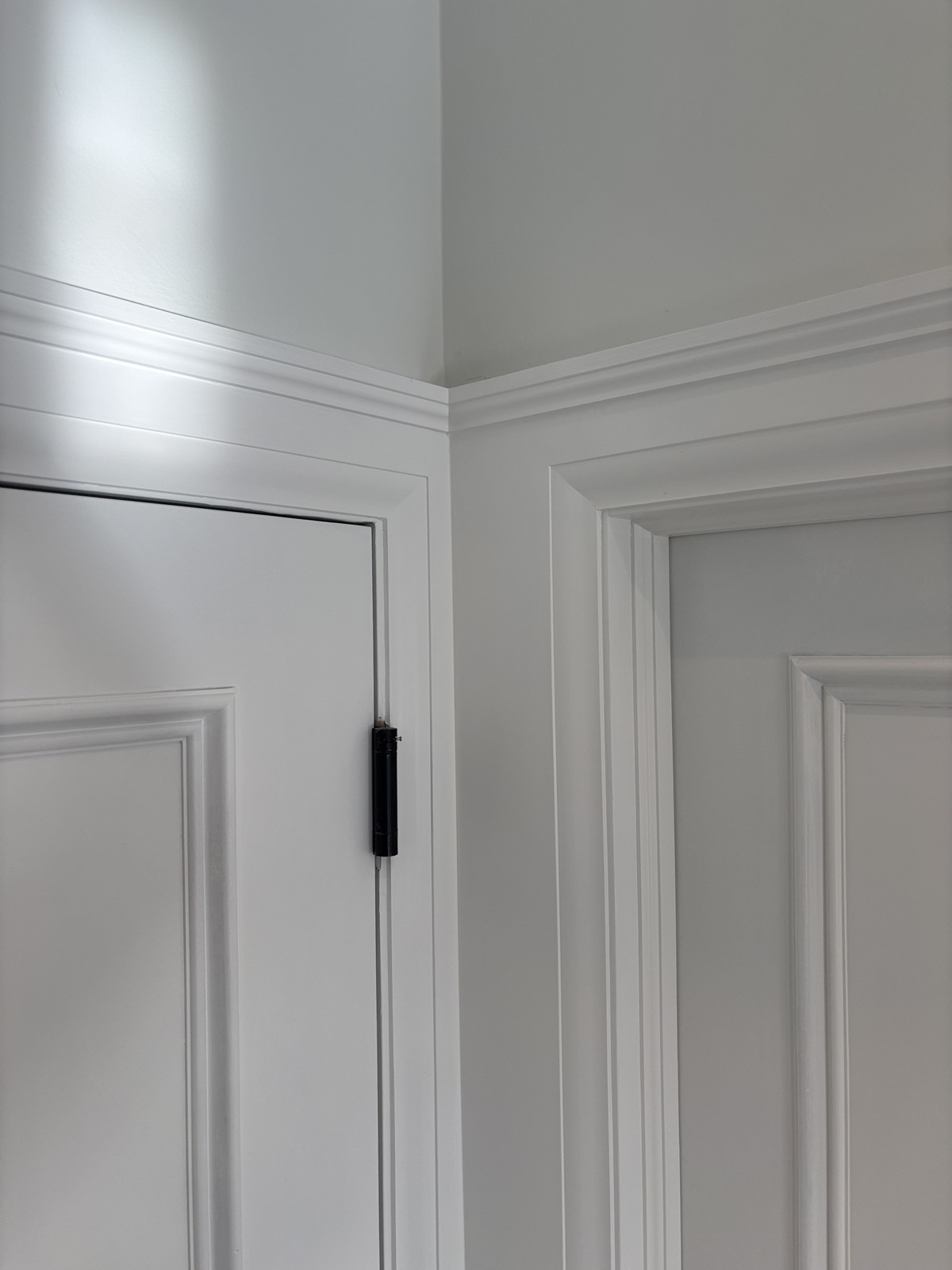 closed interior door