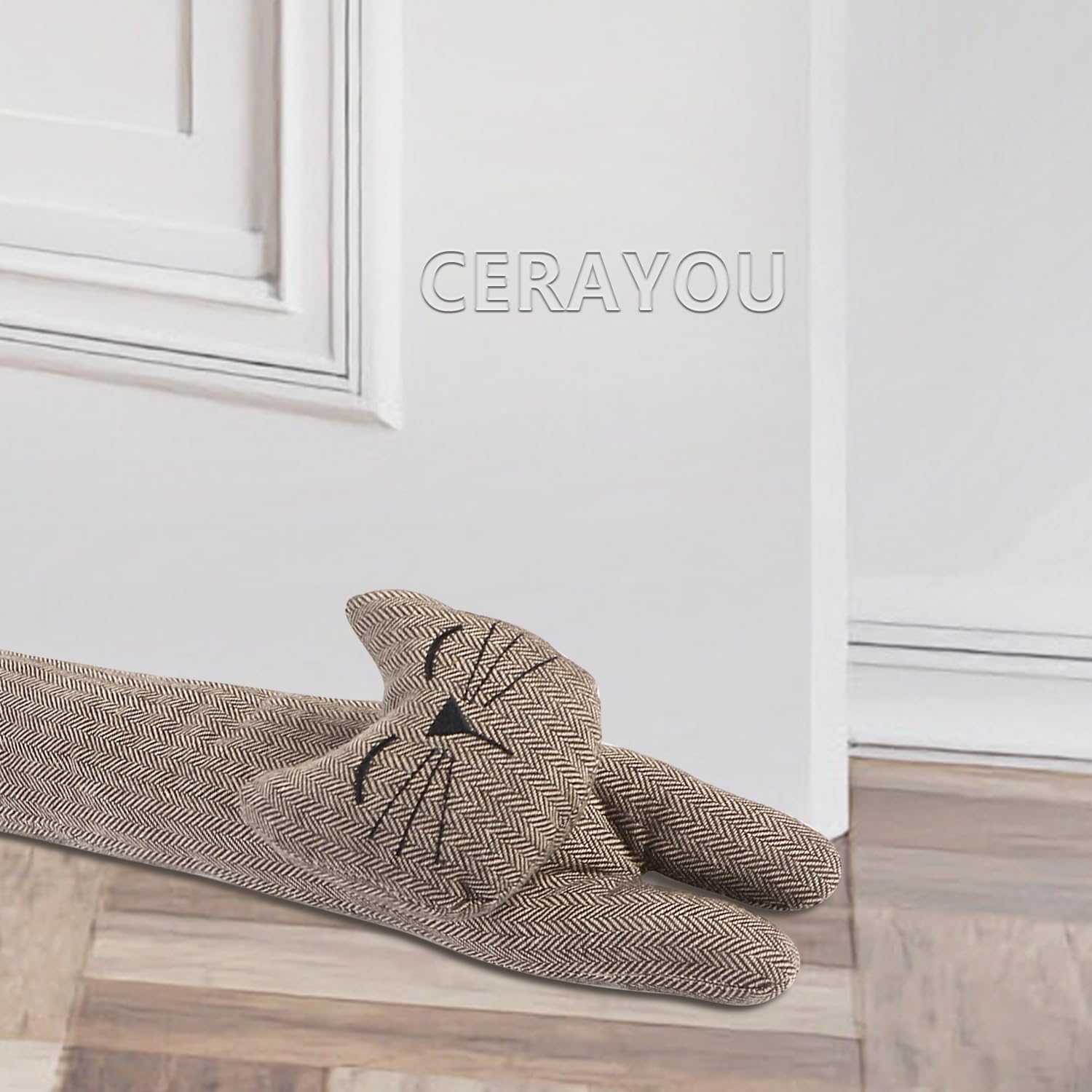 fabric door draft stopper