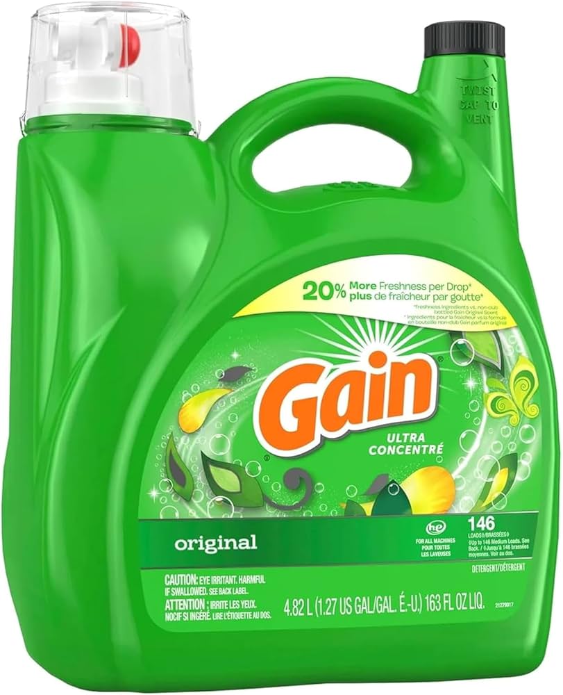 liquid laundry detergent