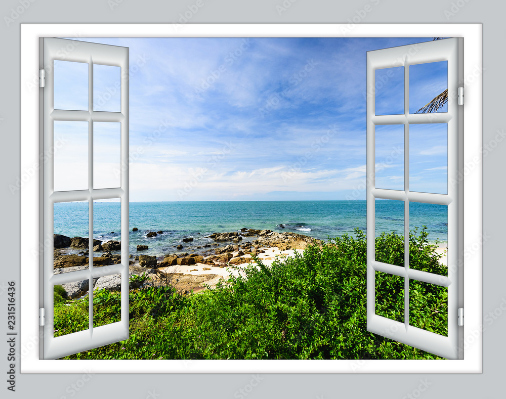 open window