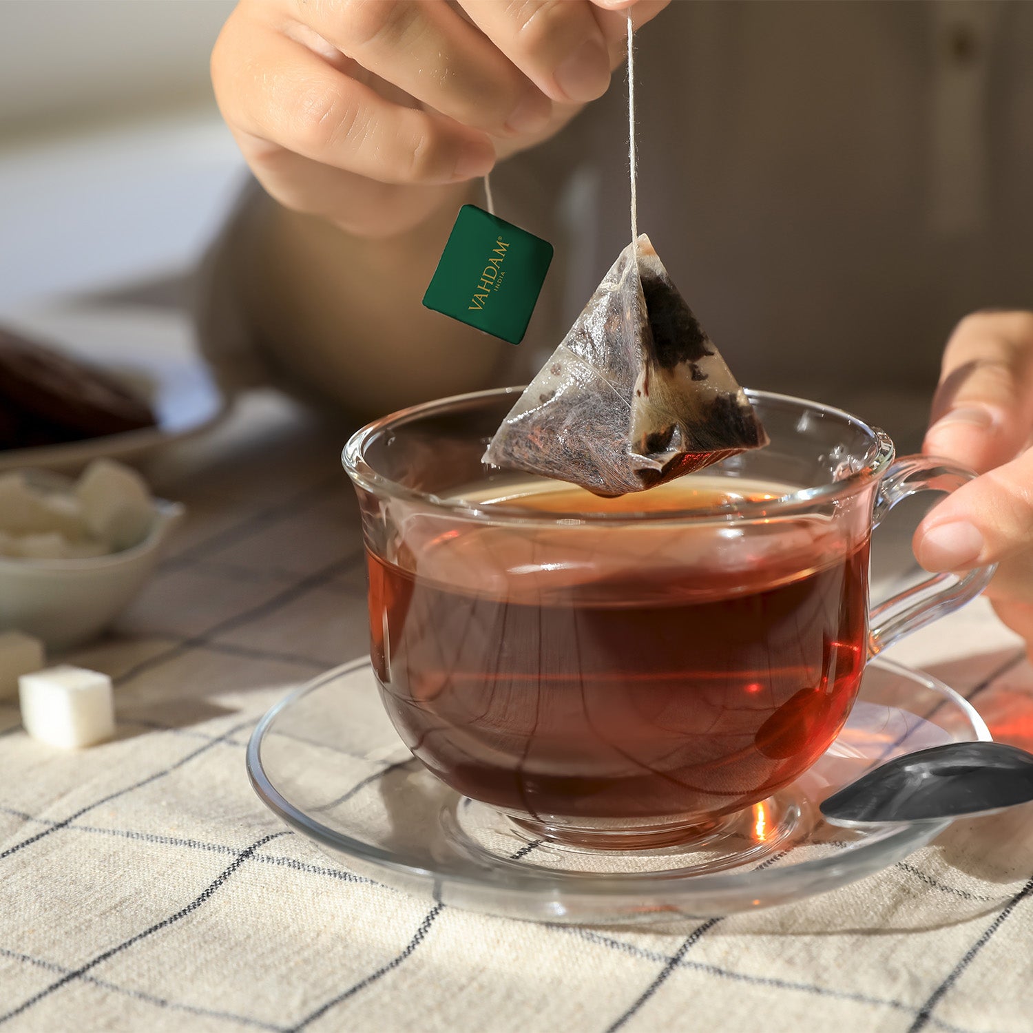 black tea bags
