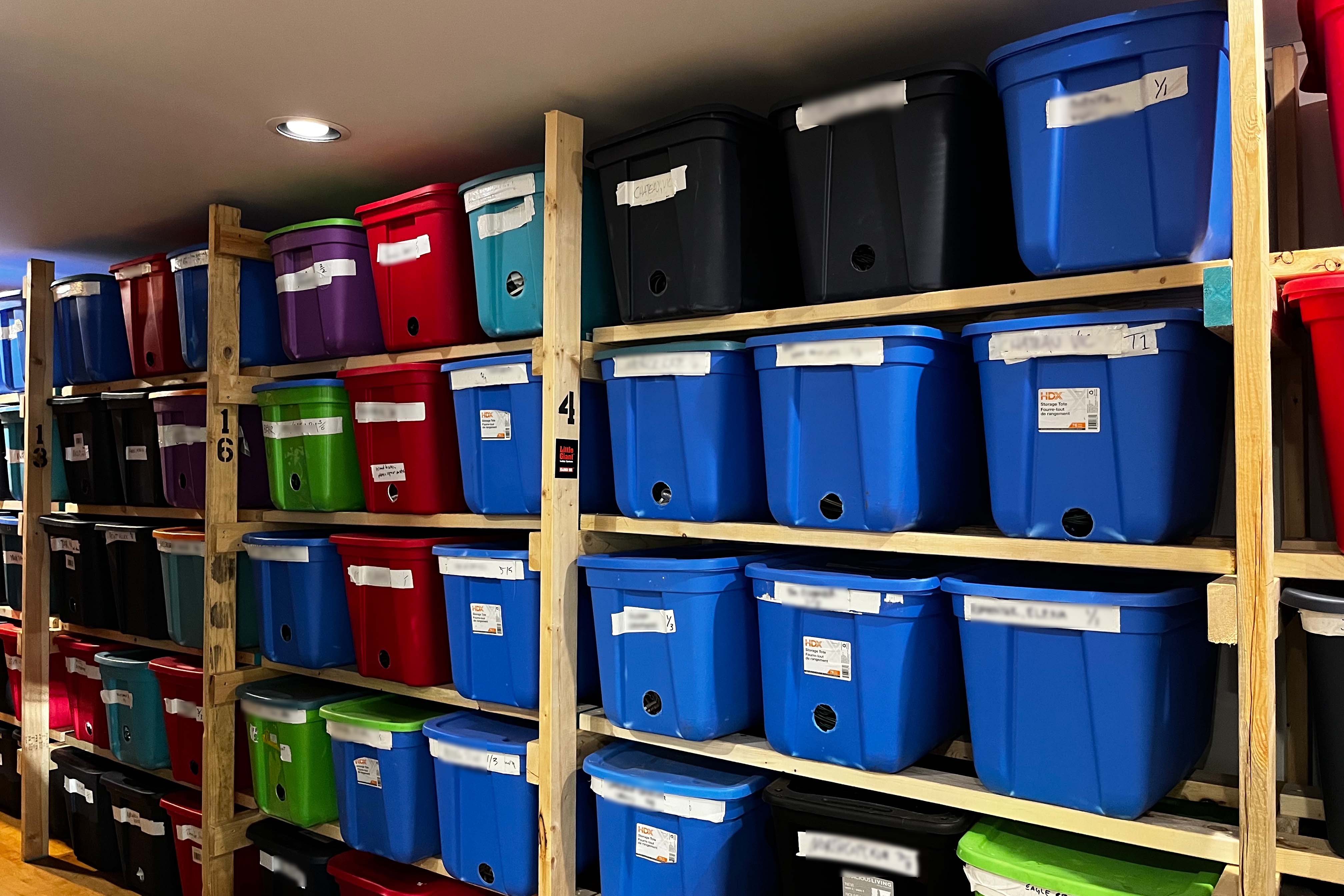 christmas light storage box