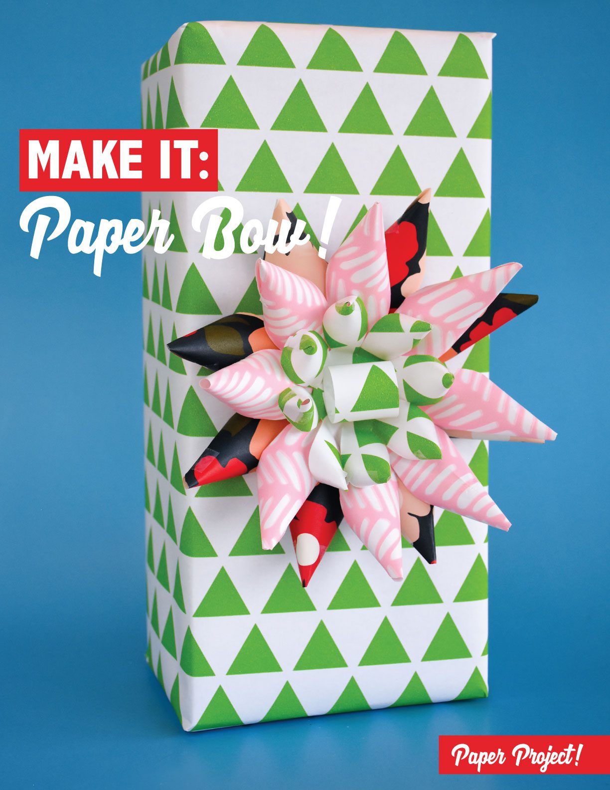 paper gift bow