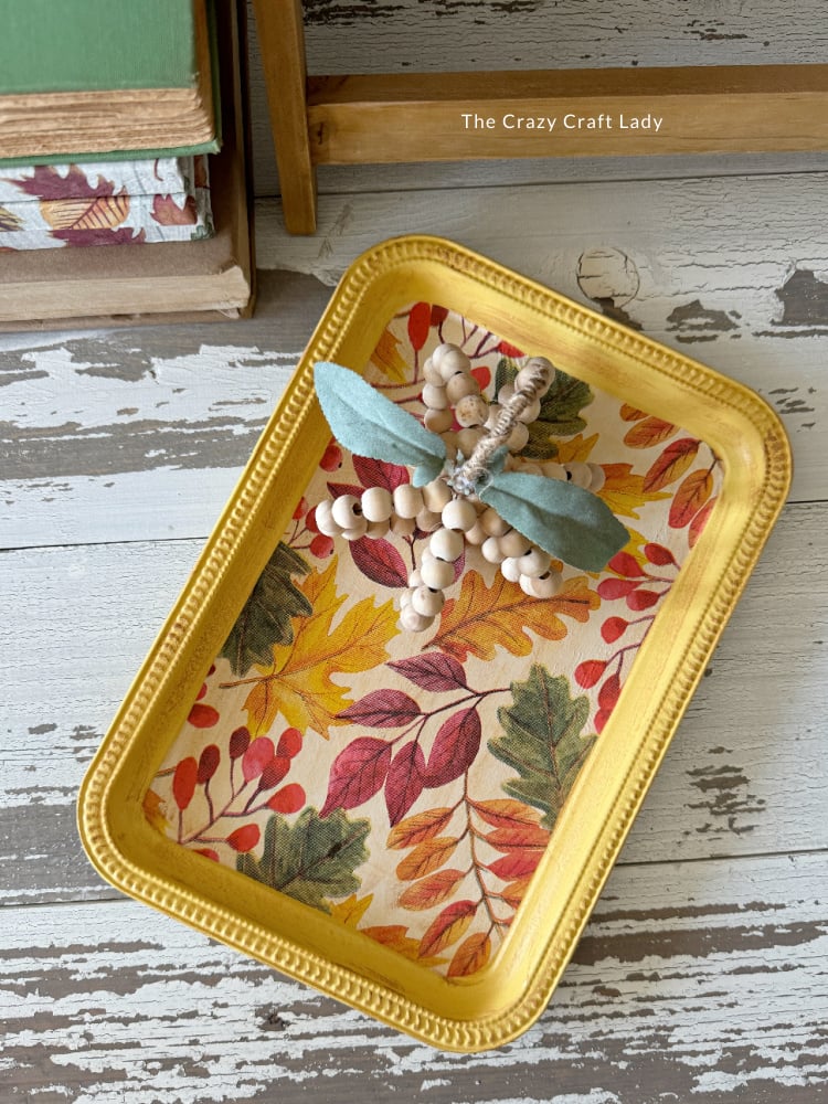 decoupage tray