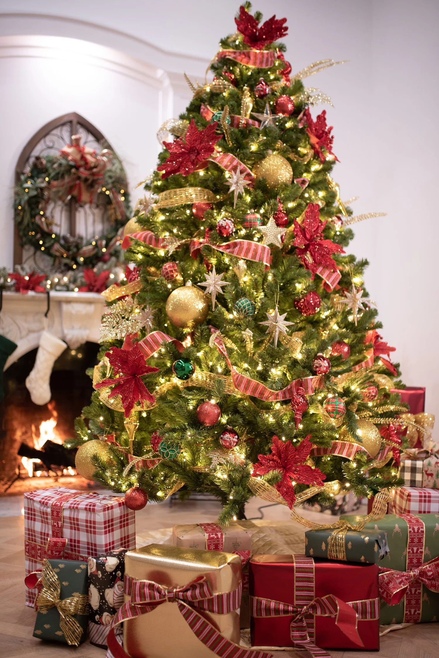 decorated christmas tree