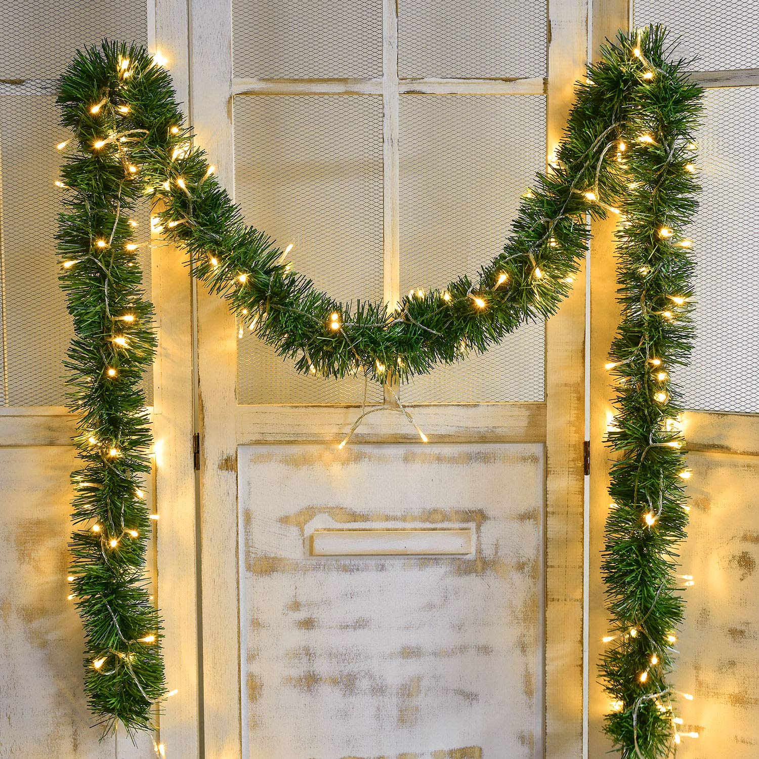 artificial christmas garland